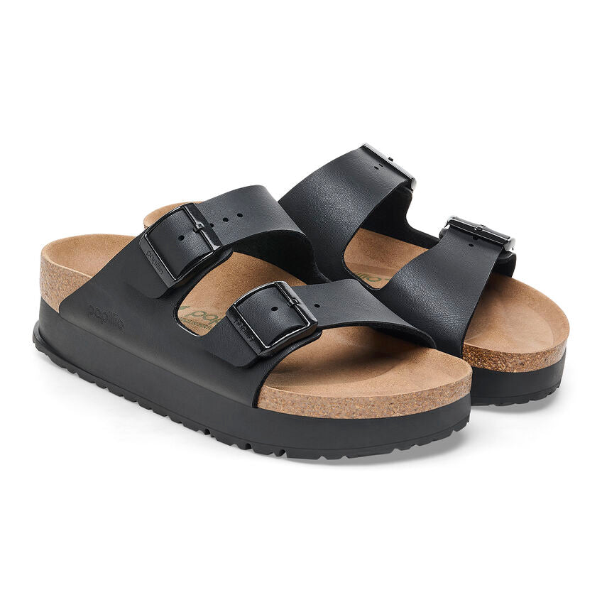 PAPILLIO BIRKENSTOCK ARIZONA PLATFORM VEG BLACK