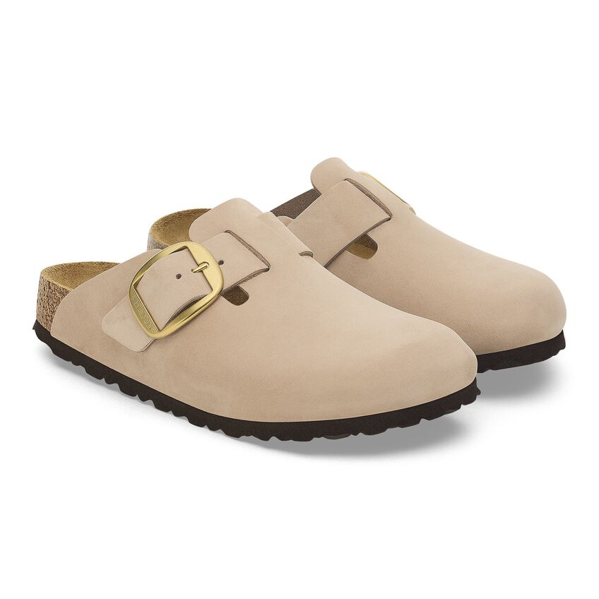 BIRKENSTOCK BOSTON BIG BUCKLE SANDCASTLE