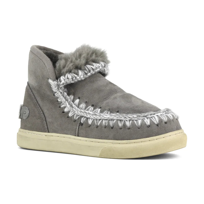 MOU ESKIMO SNEAKER BIG METALLIC LOGO GRIGIO