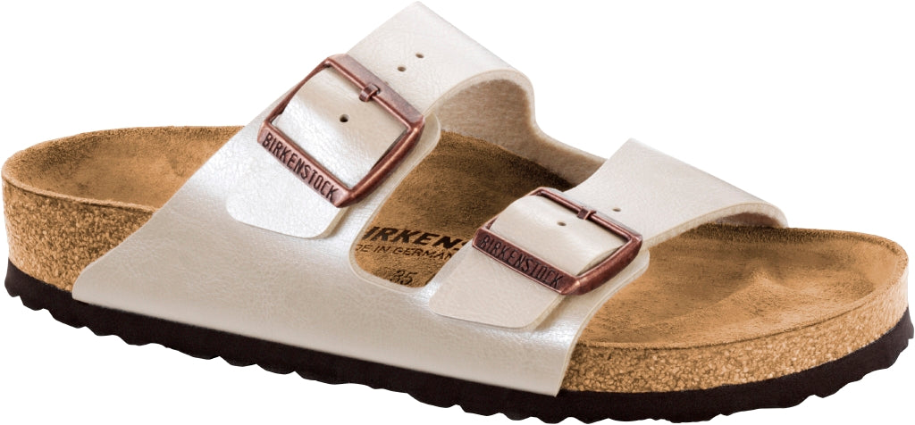 BIRKENSTOCK ARIZONA GRACEFUL PEARL WHITE