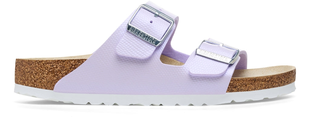 BIRKENSTOCK ARIZONA SHINY LIZARD PURPLE FOG