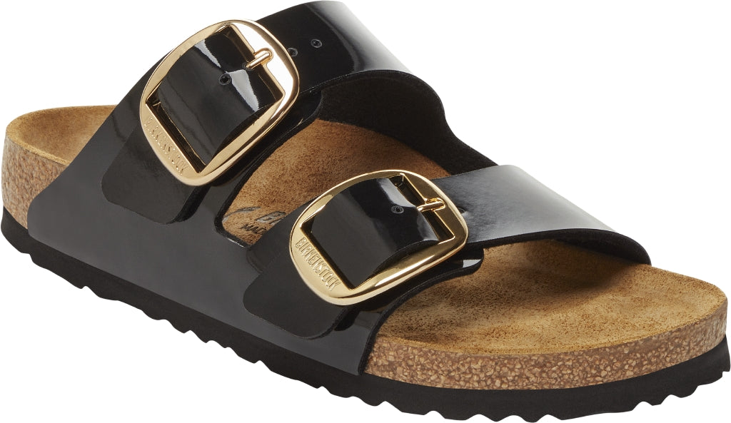 BIRKENSTOCK ARIZONA BIG BUCKLE BLACK PATENT