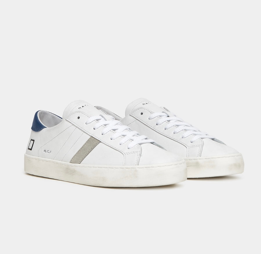 DATE HILL LOW CALF WHITE BLUETTE