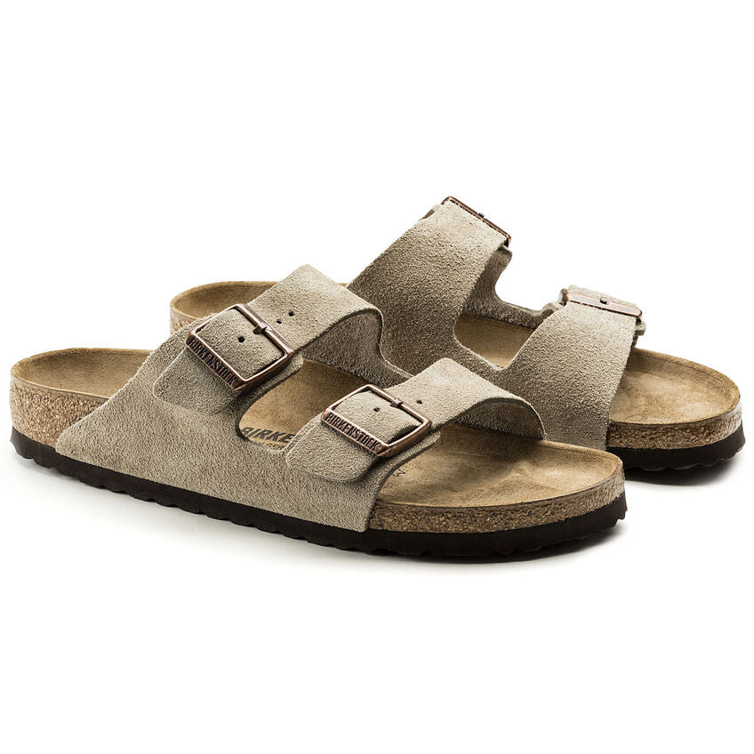 BIRKENSTOCK ARIZONA TAUPE SUEDE LEATHER