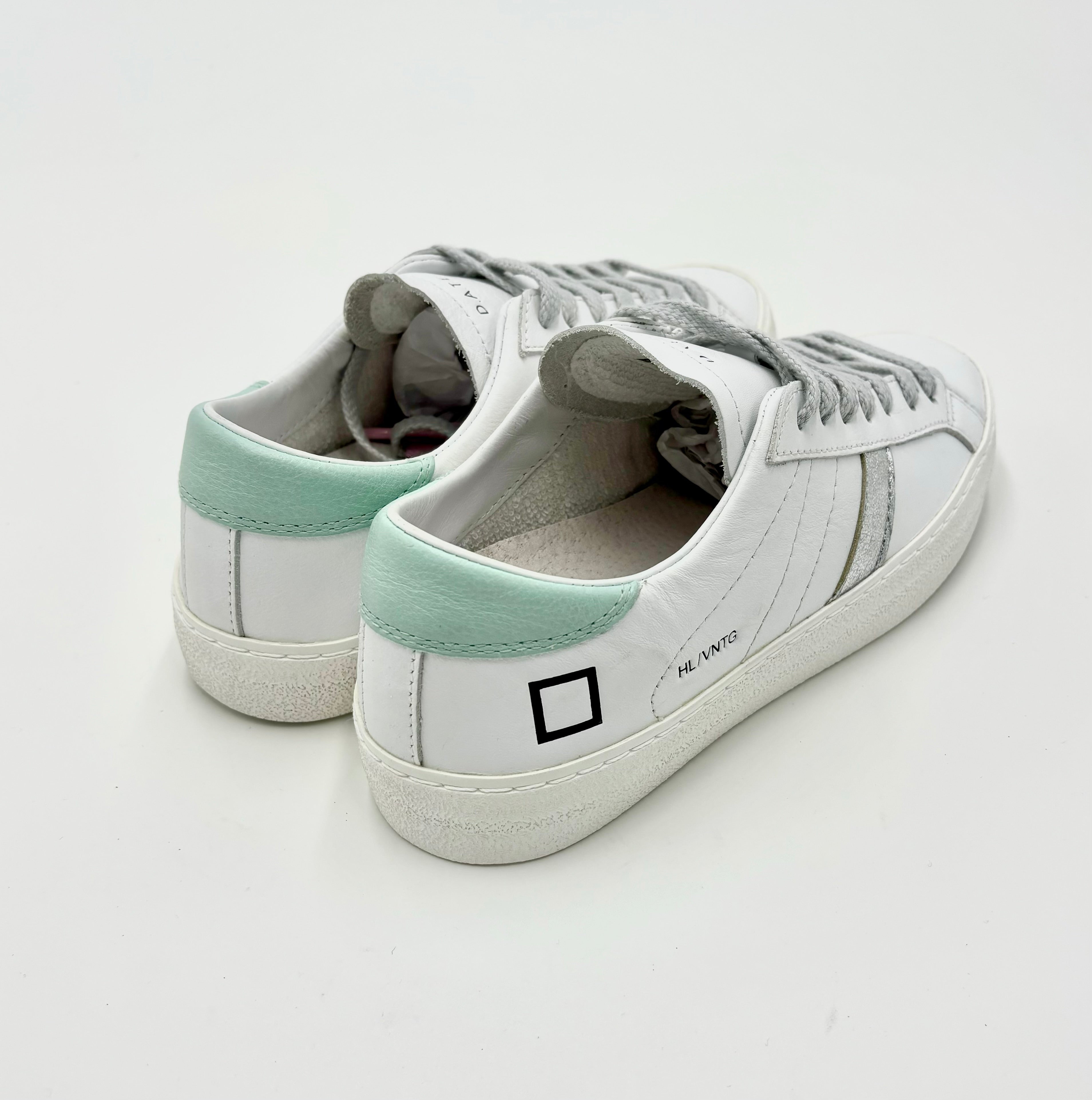 DATE HILL LOW CALF WHITE MINT