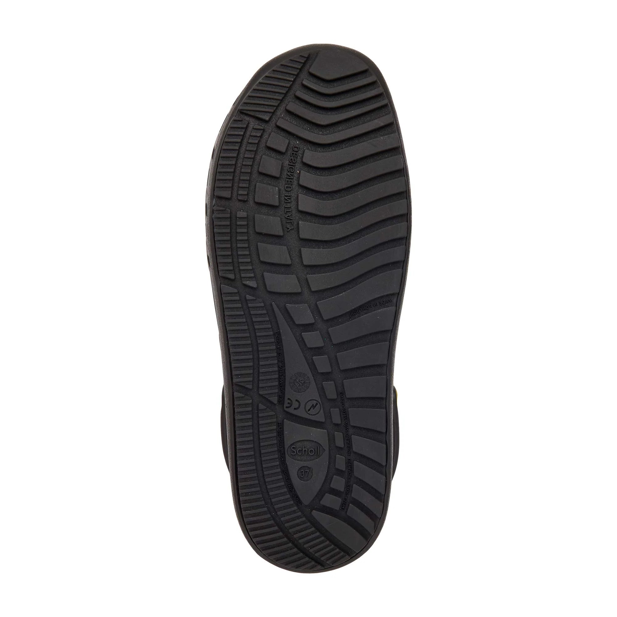 SCHOLL ZOCCOLI ULTRAGRIP CLOG BLACK NERO