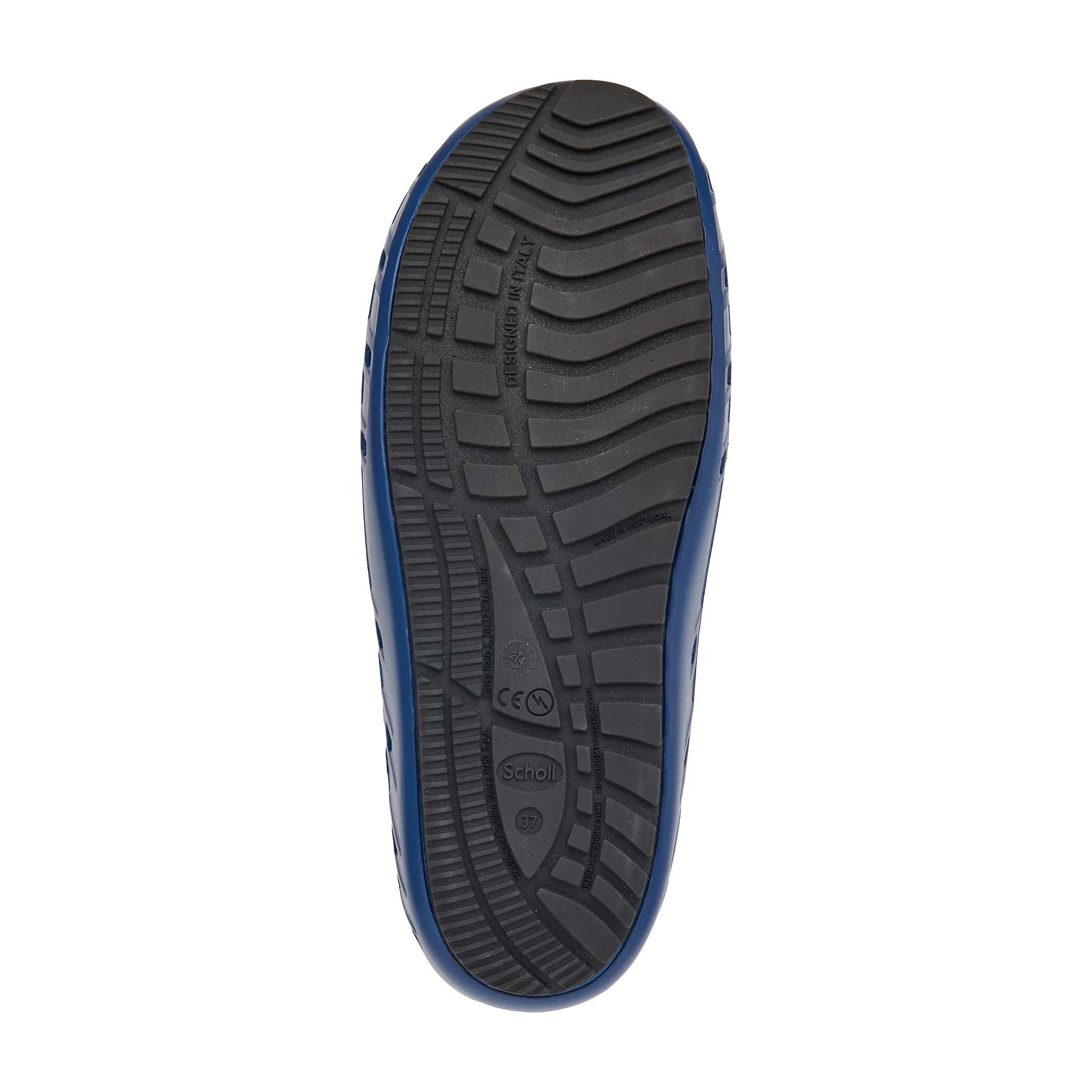 SCHOLL ZOCCOLI ULTRAGRIP SHOE NAVY BLUE