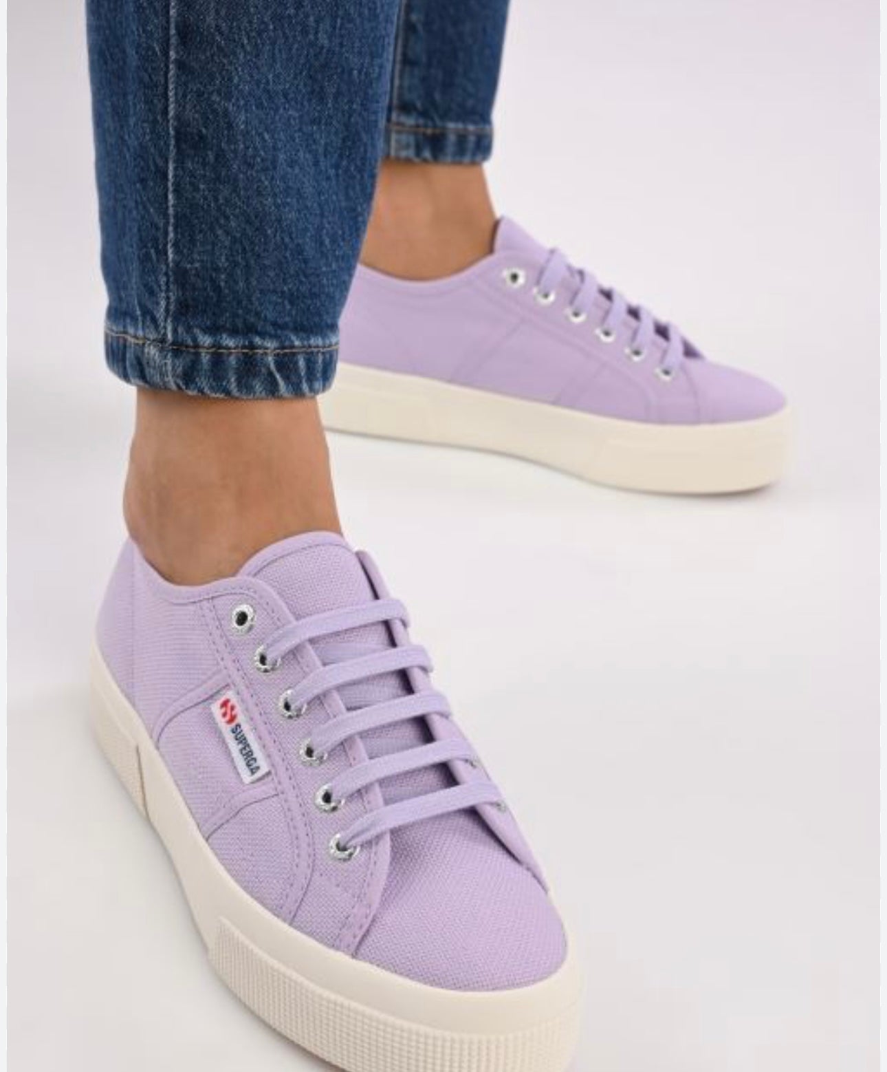 SUPERGA 2740 PLATFORM VIOLET LILLA