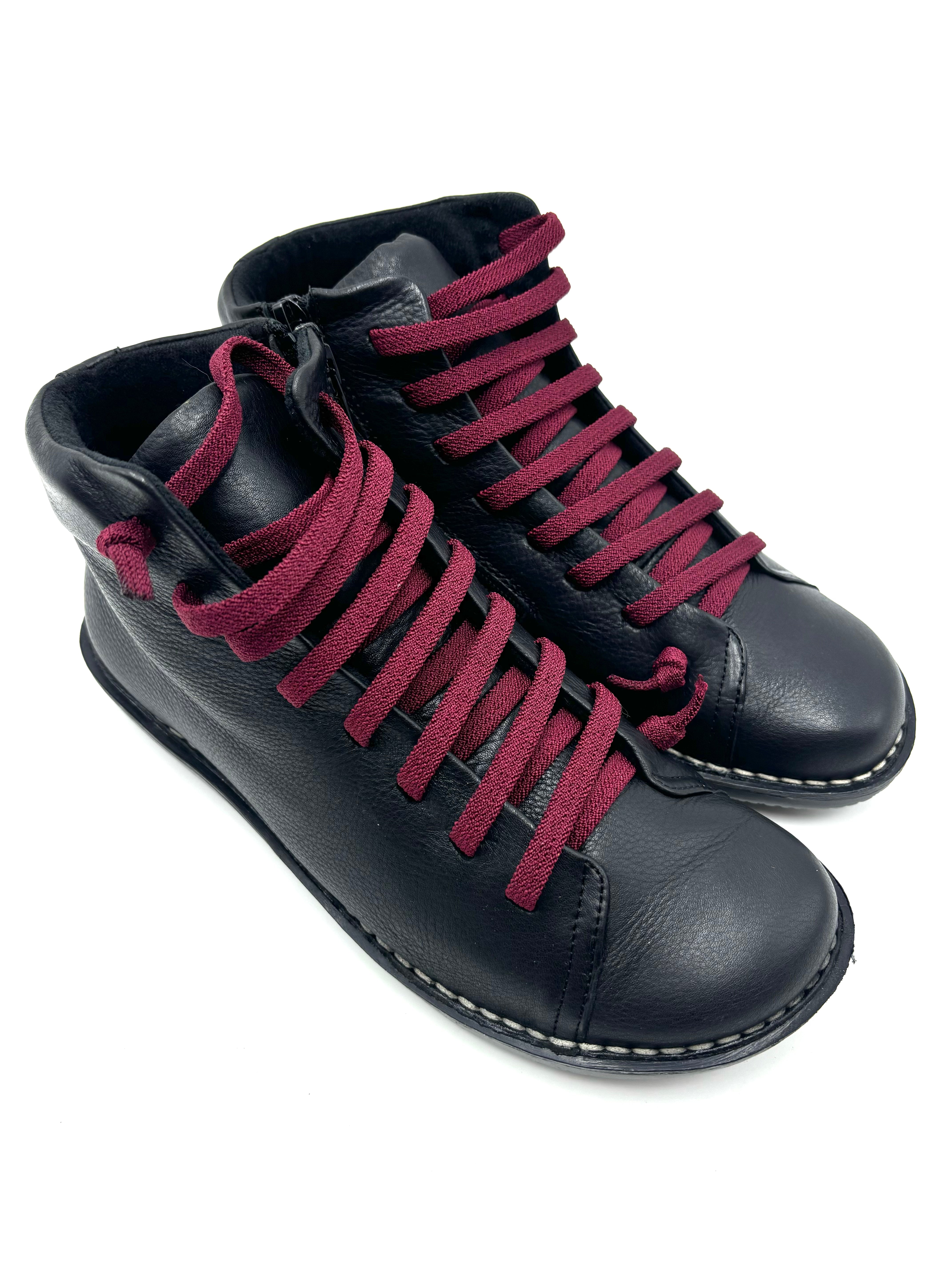 CHACAL SNEAKER STRINGA ELASTICA 6822 MINERVA NERO