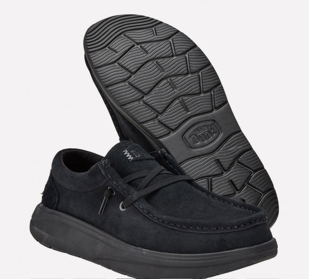 DUDE WENDY COMF SUEDE BLACK