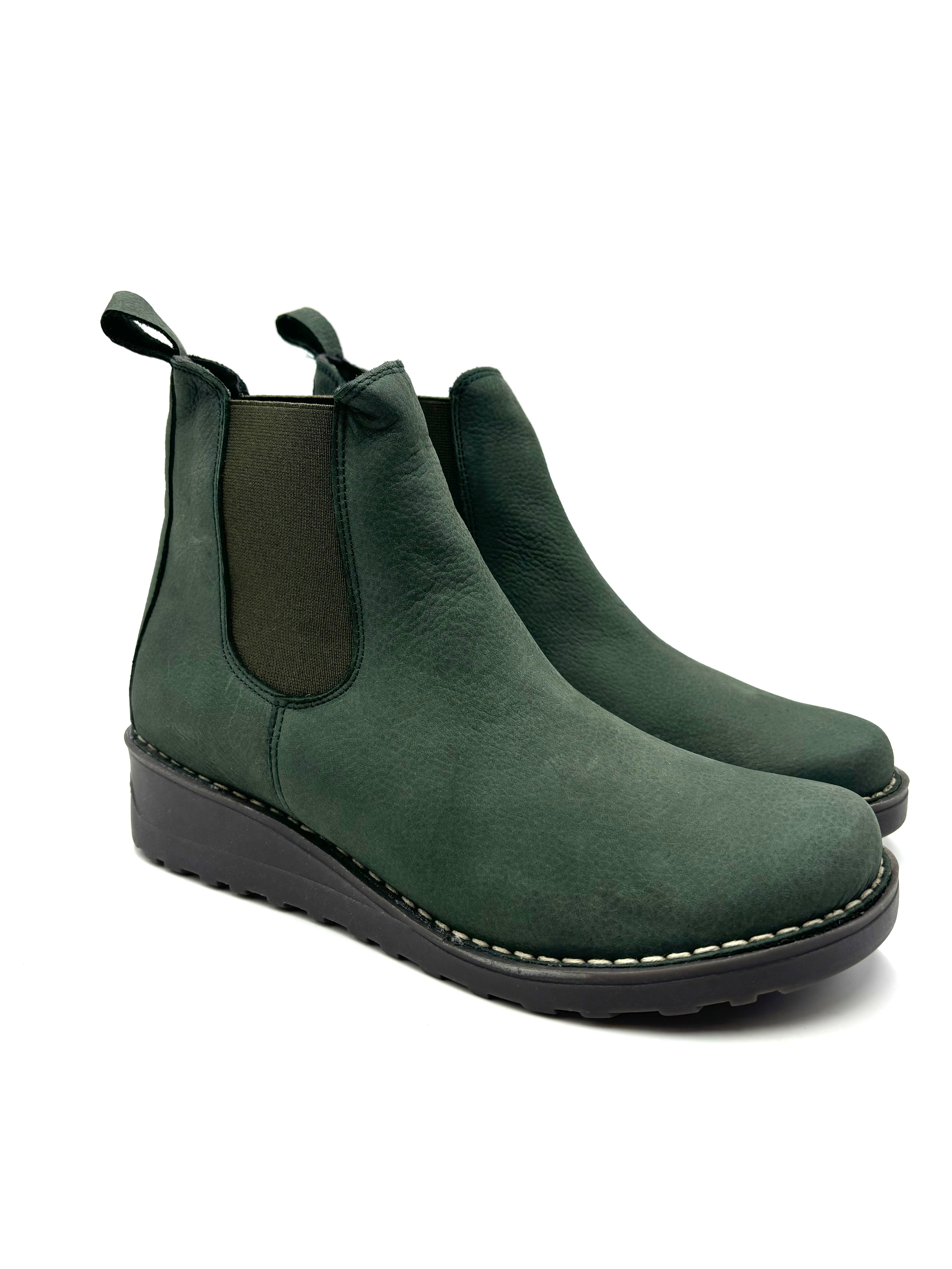 CHACAL STIVALETTO CHELSEA 6435 LUXOR MUSGO VERDE