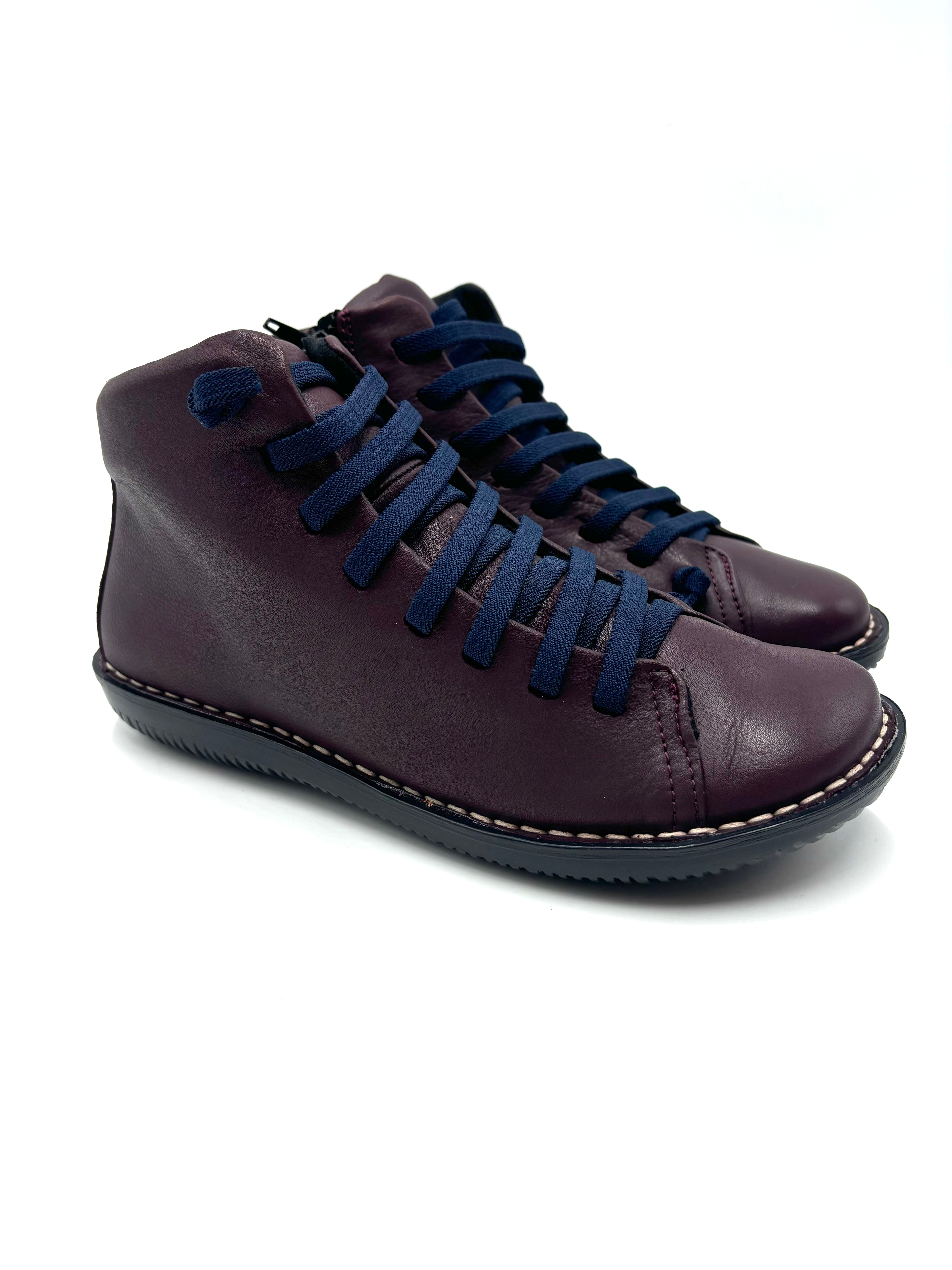 CHACAL SNEAKER STRINGA ELASTICA 6822 MINERVA VINO