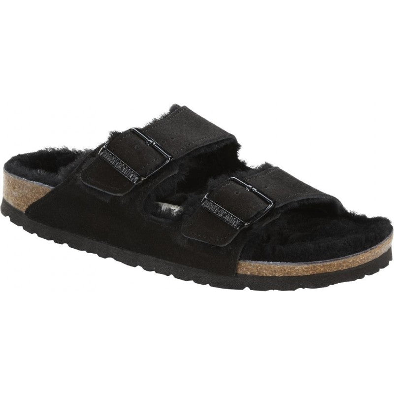 BIRKENSTOCK ARIZONA SHEARLING NERO