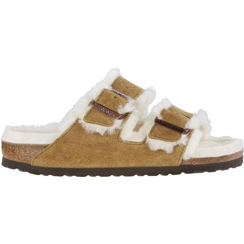 BIRKENSTOCK ARIZONA SHEARLING NOCCIOLA