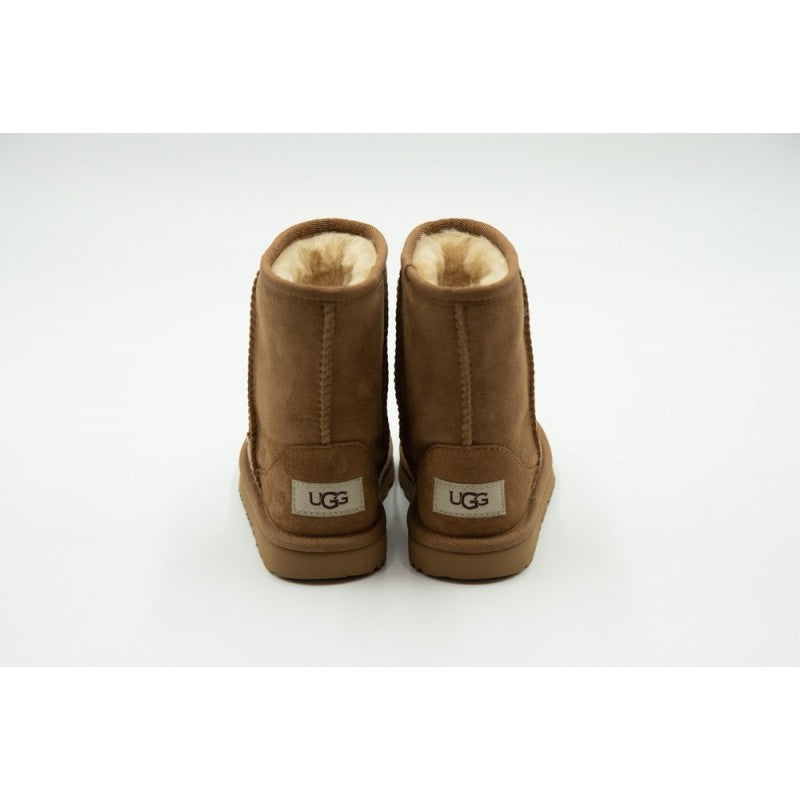 UGG KIDS SHORT DOPPIO FIOCCO CHESTNUT NOCCIOLA