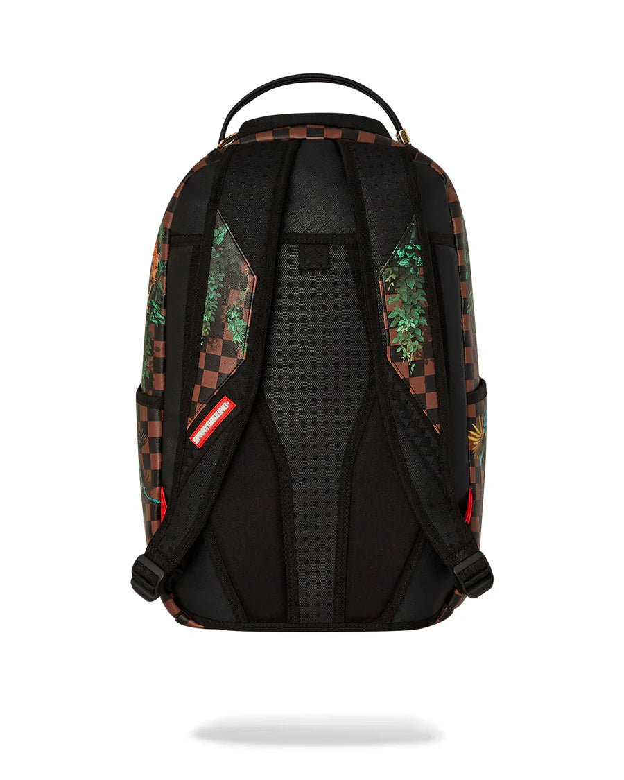 Zaino Sprayground SHARK JUNGLE DLXSV BACKPACK Marrone