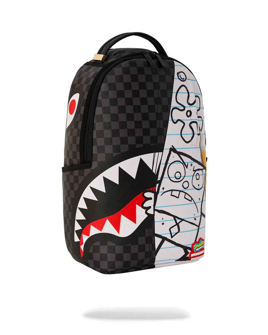 SPRAYGROUND ZAINO SPONGE BOB REVEAL DOODLE DLXSV BACKPACK NERO