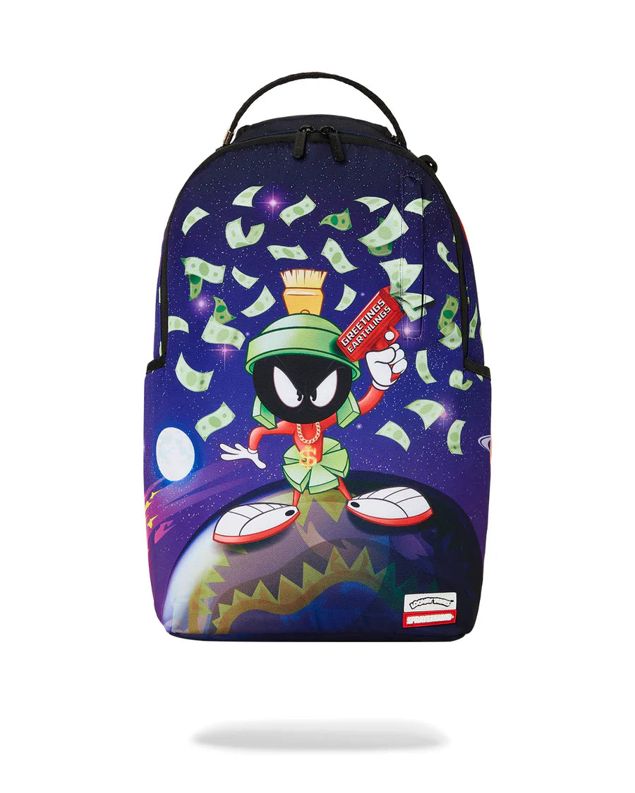 SPRAYGROUND ZAINO WB MARVIN ON TOP OF THE WORLD DLXSR BACKPACK VIOLA