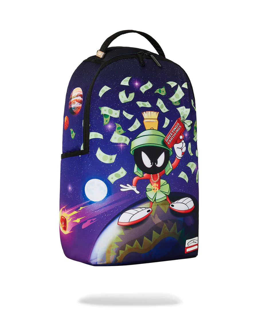 SPRAYGROUND ZAINO WB MARVIN ON TOP OF THE WORLD DLXSR BACKPACK VIOLA