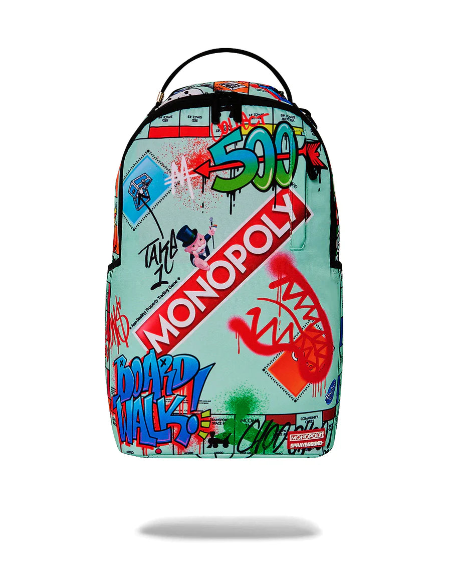 SPRAYGROUND ZAINO MONOPOLY GAME TAG DLXSR BACKPACK VERDE