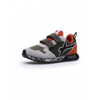 W6YZ K JET VELCRO MILITARE GRIGIO ARANCIO