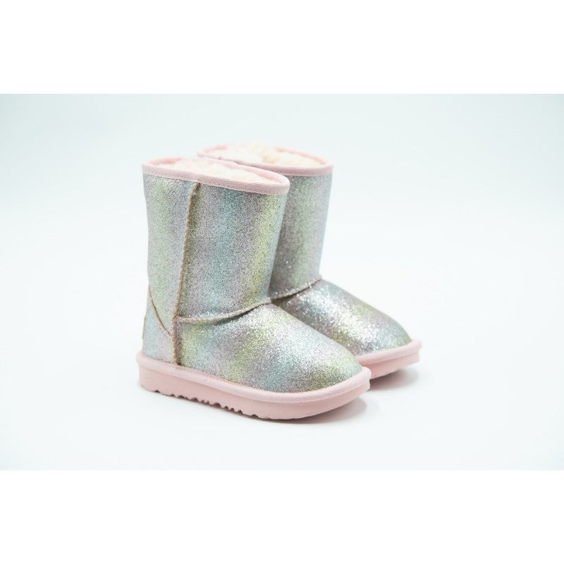 UGG KIDS SHORT GLITTER ROSA MULTICOLOR